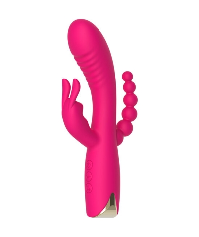 AFRODITA TRIPLE ACCIÓN Vibrador triplo de alta qualidade e potente.