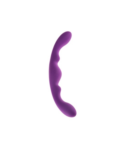 ALIVE LUNA Luna dildo dupla penetração violeta silicone 25 cm