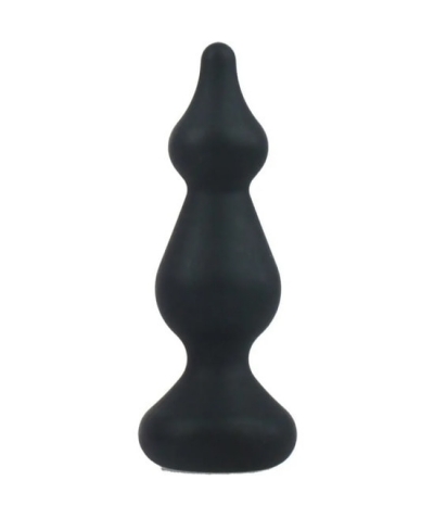 AMUSE Amuse plug anal silicone preto tamanho s