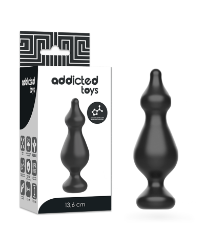 ADDICTED PLUG ANAL CONO Plug anal para iniciantes de silicone macio