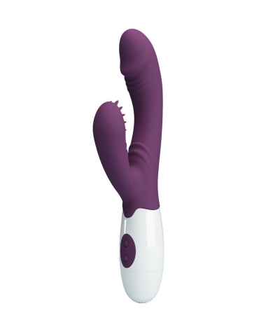 ANDRE VIBRADOR RABBIT &AMP Estimulador íntimo dual com vibração e ondas