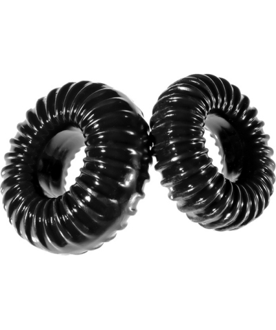 PACK DE 2ANILLOS DE SILICONA Anéis de silicone 18 - preto