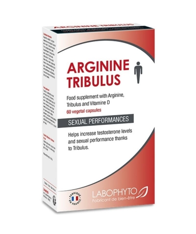 ARGININE TRIBULUS Suplemento para homens melhora desejo e virilidade.