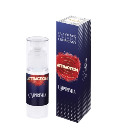 LUBRICANTE ATRACCIÓN Y SECRETO Lubrificante sabor caipirinha atração 50 ml