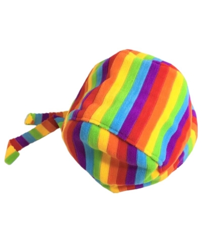 BANDANA CON LA BANDERA LGTB Bandana de algodón com design de orgulho lgbtq+