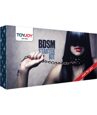 BDSM STARTER KIT Kit brinquedos bondage para iniciantes.