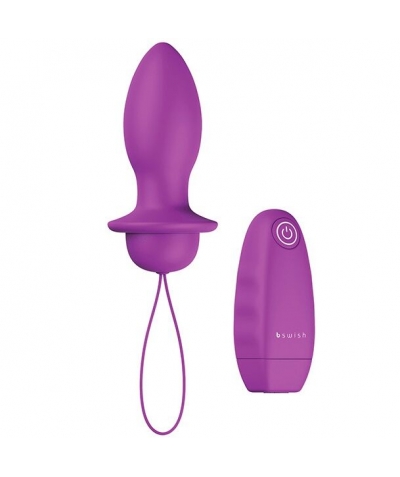 BFILLED CLASSIC Plug anal com vibração e controle remoto