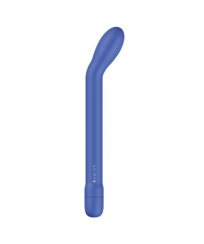 BGEE Vibrador fino com ponta curvada para estimular.