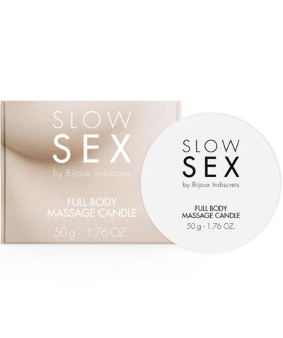 BIJOUX SLOW SEX SENSUAL Vela de massagem para relaxamento e sensualidade