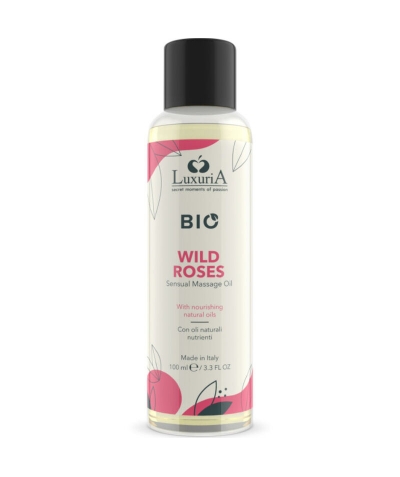 WILD ROSES óleo de massagem com aroma floral estimulante