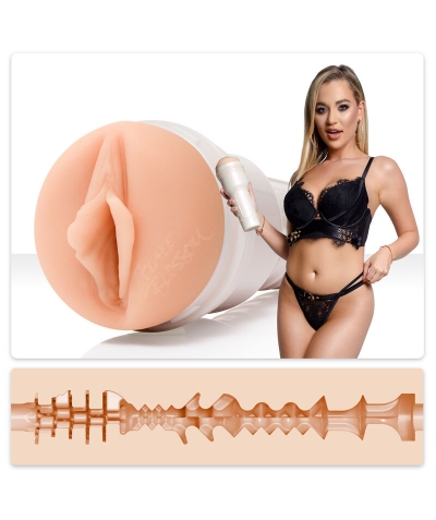 BLAKE BLOSSOM BOMBSHELL VAGINA Masturbador realista para homens, inspirado em estrelas.