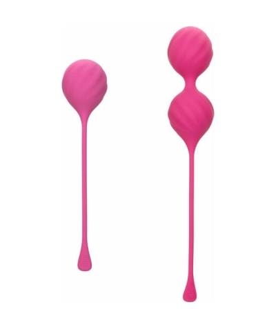 KEGEL TRAINING 2 PCS Bolas de treino kegel 2 peças - rosa