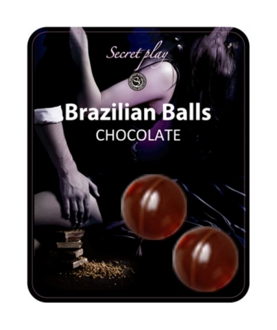 BRAZILIAN BALLS ENHANCING Bola perfumada de chocolate