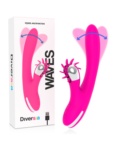 BUNNY WAVES Vibrador diversia bunny waves: estimulação do ponto g