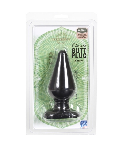 BLACK BUTT PLUG LARGE Atreva-se a explorar novos prazeres!