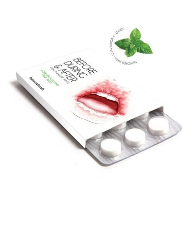 PLACER ORAL MENTA Caramelos mentolados para intensificar prazer oral.