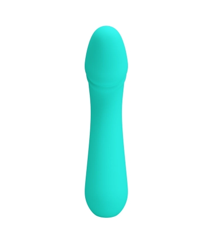 CETUS VIBRADOR RECARGABLE VERD Vibrador de ponto g em silicone macio