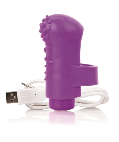 FINGO VOOOM Mini vibrador fing charged, 100% à prova d'água.