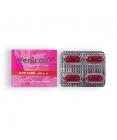 VENICON WOMEN Estimulante natural para aumentar o desejo sexual.