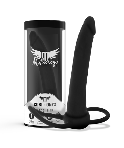 COBI ONYX DILDO ANAL CON ANILL Dildo anal de luxo, estimulação total e confortável