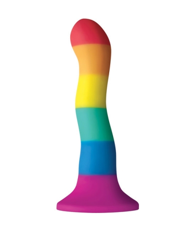 COLOURS PRIDE WABE Dildo wave bandeira lgbt 17 cm