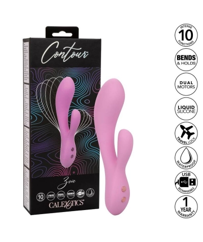 ZOIE Massageador duplo zoie: vibrador versátil e estimulante.