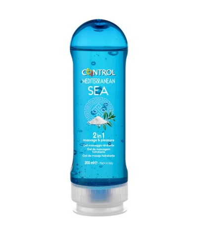 CONTROL MAR MEDITERRÁNEO 2-1 massagem & prazer mar mediterrâneo 200ml