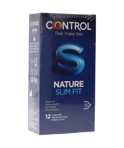 NATURE SLIM FIT Preservativos controlo nature slim fit de 12 unidades