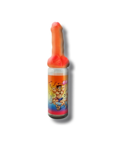 BIBERÓN PENE FLESH 360 ML Biberão em forma de pênis para festas.