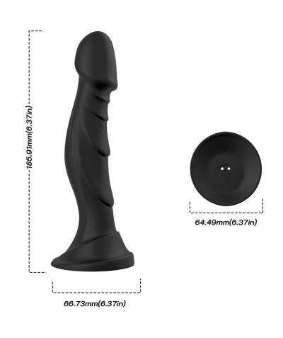 DILDO VIBRADOR &AMP;AMP;AM Vibrador, plug anal, versátil, doble estimulação, armony