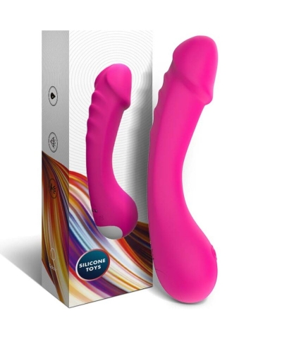 DILDO VIBRADOR PUNTO G SILICON Vibrador submersível com 9 modos de vibração.