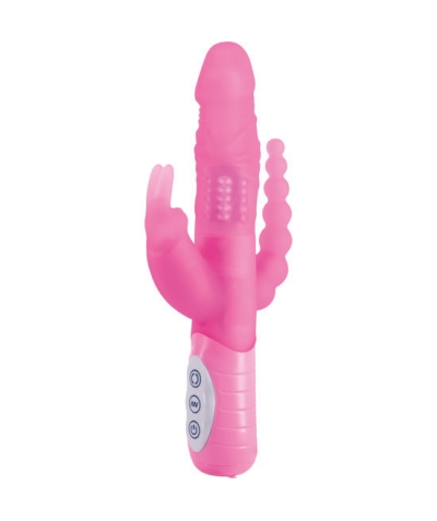 E RABBIT TRIPLE Sevencreations e coelho slimine triple play- vibrador de estimulação tripla