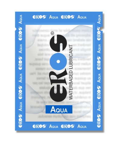 EROS AQUA MONODOSIS Lubrificante aquoso para sensações frescas e hidratantes