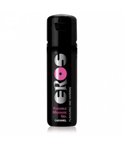 EROS KISSABLE Massagem efeito calor caramelo gel