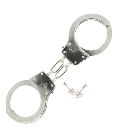 LIMITED EDITION HANDCUFFS Algemas de metal de edição limitada