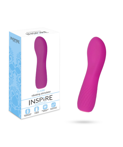 CLAIRE Vibrador recarregável de silicone com 12 funções