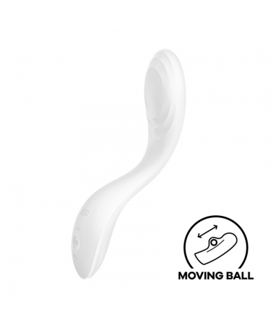 SATISFYER RRROLLING PLEASURE Vibrador ponto g com bola giratória, 12 funções.