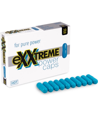 EXXTREME POWER CAPS FOR MEN Cápsulas afrodisíacas e revigorantes para homens