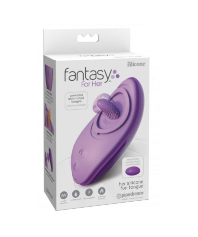 FANTASY FOR HER STIMULATOR Estimulador oral com língua vibratória e calor.