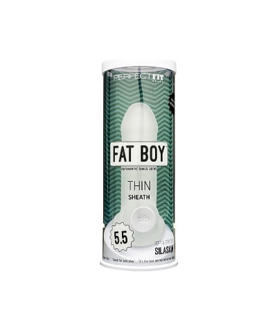 FAT BOY THIN Capa extensor de pênis fat boy thin transparente 15 cm