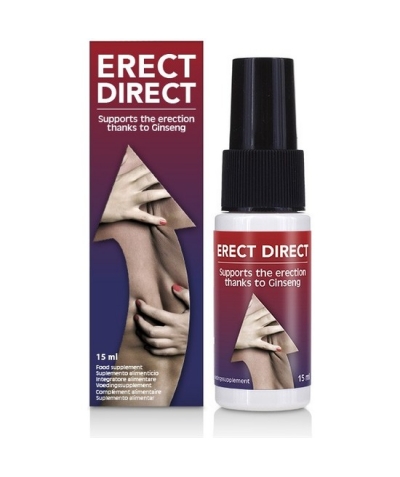 ERECT DIRECT Spray para aumentar a ereção e a duração