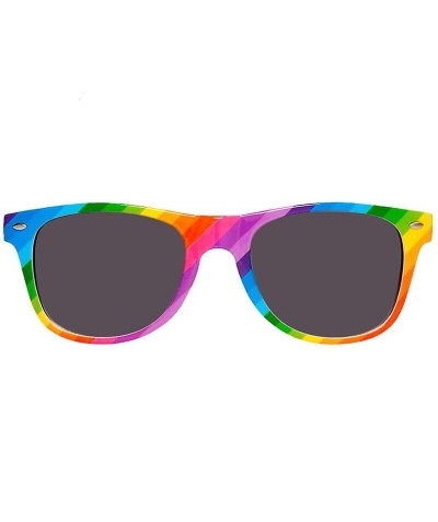 GAFAS DE SOL BANDERA LGBT óculos de sol com design de bandeira arco-íris