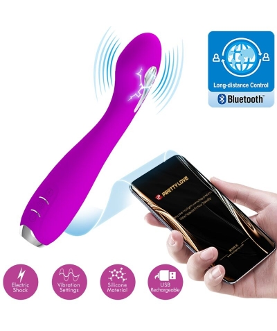 HECTOR VIBRADOR ELECTROSHOCK A Vibrador com descarga elétrica e controle por app