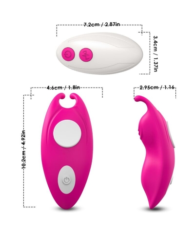 HONEYBEE PANTIES VIBRADOR PUNT Calcinhas vibratórias com estimulação discreta e excitante.