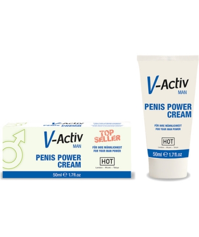 HOT V-ACTIV Creme para melhorar a ereção hot v-activ man