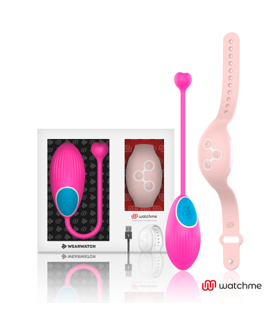 WATCHME EGG PNK Isso é um vibrador de design exclusivo.