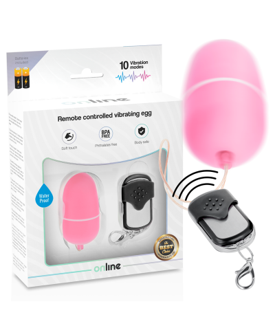 PULSE REMOTE EGG M Ovo vibrador para diversão em casal