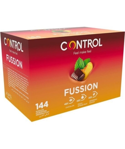 CONTROL ADAPTA FUSSION Control fusion preservativos caixa profissional 144 unidades