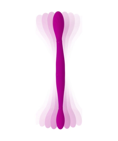 OSCILACIÓN INFINITY Vibrador vibratório rosa duplo