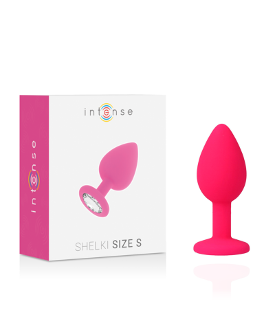 INTENSE SHELKI S PLUG ANAL FUC Plug anal de silicone, macio, luxuoso, seguro.